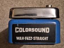 ColorSound Sola Sound Wah/Fuzz/Straight Pedal