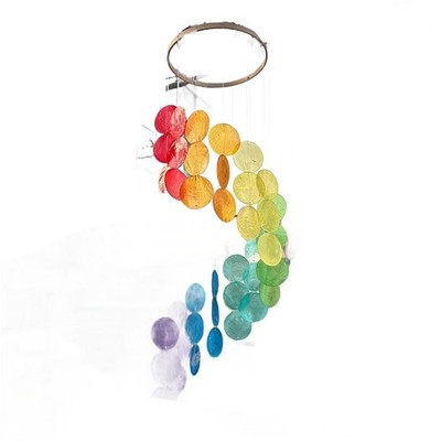 Shell Dreamcatcher Wind Chime Natural Material for Indoor and Outdoor Spaces