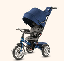 The Bentley 6-In-1 Stroller/Trike Blue