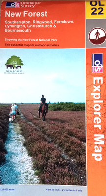 New Forest (Explorer Maps)  by Ordnance Survey