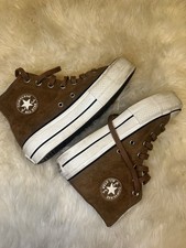 Converse Chuck Taylor All Star Lift High Clove Brown W6/M5 Y2K Platform Hike Run