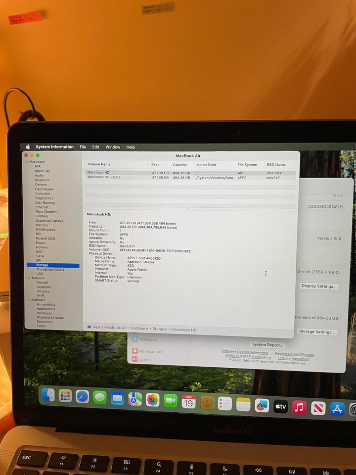 macbook pro (13 inch, Space Gray, 1.4GHz QC, 8GB, 512GB), photo 3 of 3