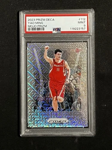 2023 Panini Prizm Deca Basketball Mojo Yao Ming #112