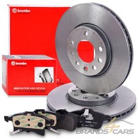 Brembo Bremsscheiben Ø280 +BremsbelÄGe FÜR Opel Astra G H Meriva Zafira A B