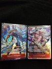 ONE PIECE OP16-003 Edward Newgate  SUPERRARE PARALLEL and SuperRare 2 card lot — photo 4