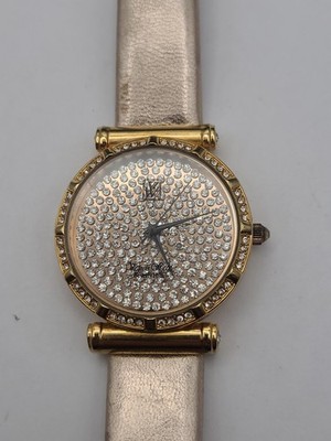 Victoria Wieck Beverly Hills Crystal Watch Women Gold Tone  display picture 3