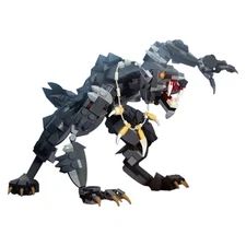 Compatible Monster like Wolf Model 448 Building Blocks Toys Set Build Moc