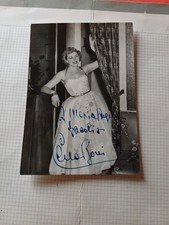 CARLA BONI - AUTOGRAPH - CARLA BONI ITALIAN SINGER. 