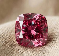 Huge 13 CT Fancy PInk Color Cushion Cut VVS1 Diamond Premium Quality gemstone