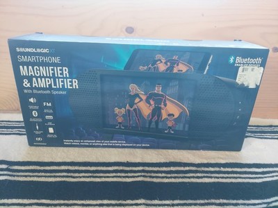 SoundLogic XT Smartphone Magnifier And Amplifier With Bluetooth Speaker