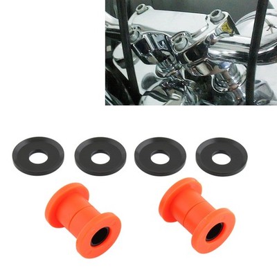 Polyurethane Handlebar Bar Riser Bushings Fit Harley Road King Electra Glide 83+