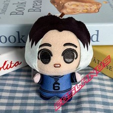 10cm BLUE LOCK Gagamaru Gin Plush Doll Anime Stuffed Keychain Pendant Gifts