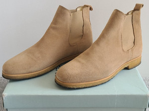 New Mens The‎ Shoe Bear Ned Waxed Suede - TAN Boots Size EU 45 US 11.5-12 New Mens The Shoe Bear Ned Waxed Suede - TAN Boots Size EU  main image 4