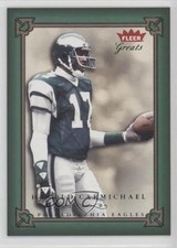 2004 Fleer Greats Green/Red 290/500 Harold Carmichael #67 HOF 0af