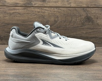 Altra Shoes Mens 10.5 Paradigm 8 Gray Trail Running Athletic-READ