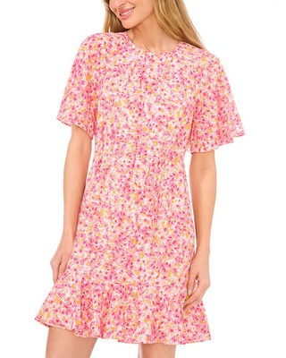 CeCe Fluted Skater Dress MSRP $99
