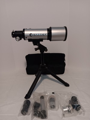 BARSKA Lightweight Travel Telescope, Restoration Hardware, D=70mm, F=400mm