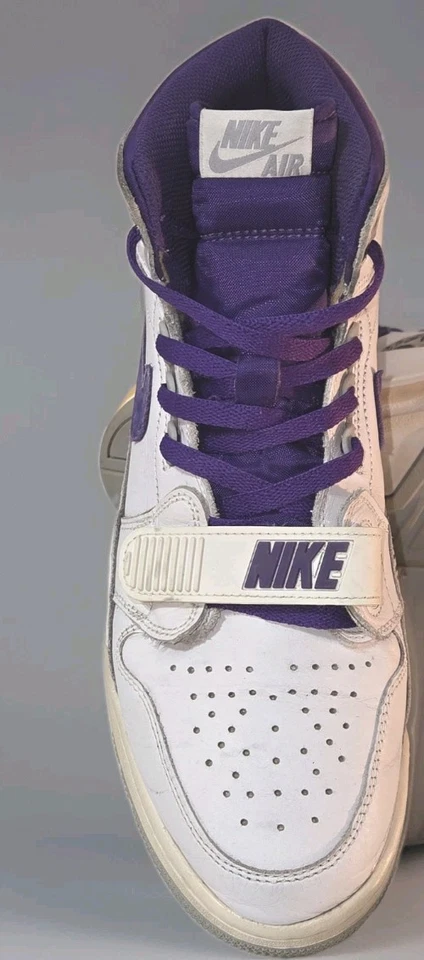 Air Jordan Legacy 312 Blanco Púrpura y Amarillo AV3922-157 Talla 12 Foto 2 de 4