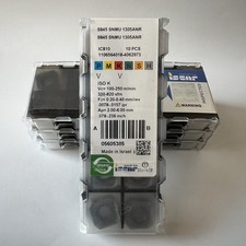 ISCAR / S845SNMU1305ANR IC810 / Hartlegierungskarbid-Klingen 10 St&uuml;ck