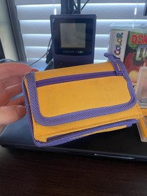 Nintendo Game Boy Color + Pokemon Yellow, Donkey Kong Country, Pikachu Case
