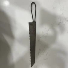 Antique Clauss Serrated 10 Inch Bread Cake Kitchen Knife - Made in Fremont Ohio