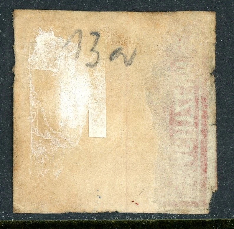 Alemania Estados 1862 Baviera 18 Kr Vermillion Red Scott #14 VFU M359 Foto 2 de 4