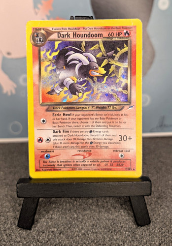 Dark Houndoom 7/105 Holo Rare 2002 Pokemon Neo Destiny Unlimited Card MP