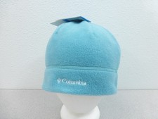 NEW Columbia Teal Blue Fleece Beanie Youth Size L/XL