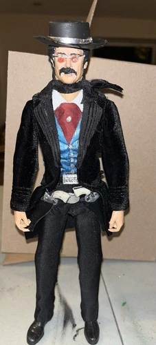 Marx JOHNNY WEST BOW Custom Doc Holliday? On Customized Sam Cobra Body Very Nice