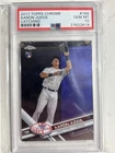 2017 Topps Chrome #169 Aaron Judge Catching Yankees RC Rookie || PSA 10