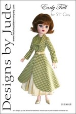 Early Fall Pattern for 21" Modern Cissy Madame Alexander