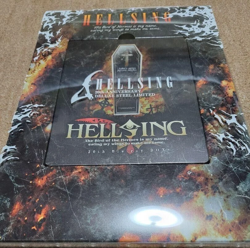 HELLSING OVA 20th ANNIVERSARY DELUXE STEEL LIMITED Blu-ray Japan GNXA-1248