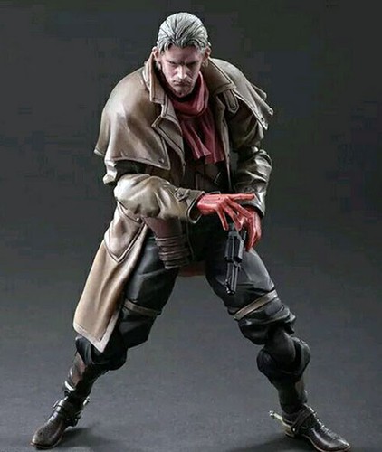 Official Play Arts Kai Metal Gear Solid V Ocelot Phantom Pain 10" Action Figure - Picture 5 of 10