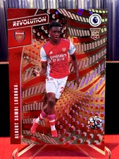 2021-22 Albert Sambi Lokonga Revolution KALEIDO cosmic RC 34/40 Arsenal
