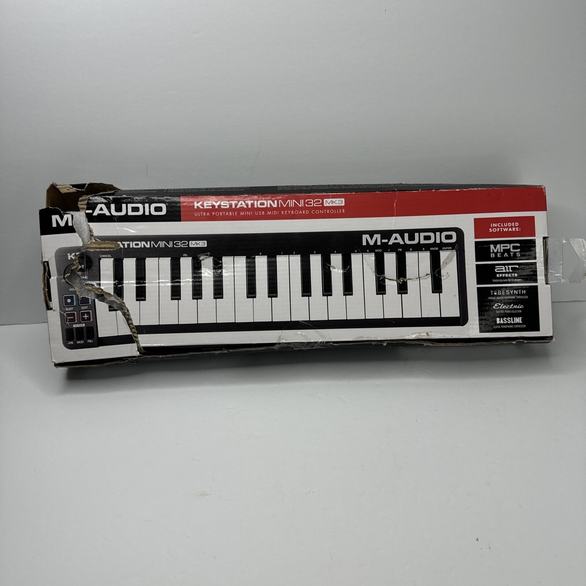 M-Audio Keystation Mini 32 MK3 32-key Keyboard Controller M-Audio Keystation Mini 32 MK3 32-key Keyboard Controller