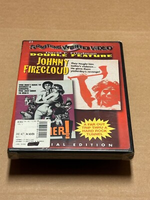 Something Weird Video 'Johnny Firecloud/Bummer!' Sealed New David Friedman Feat