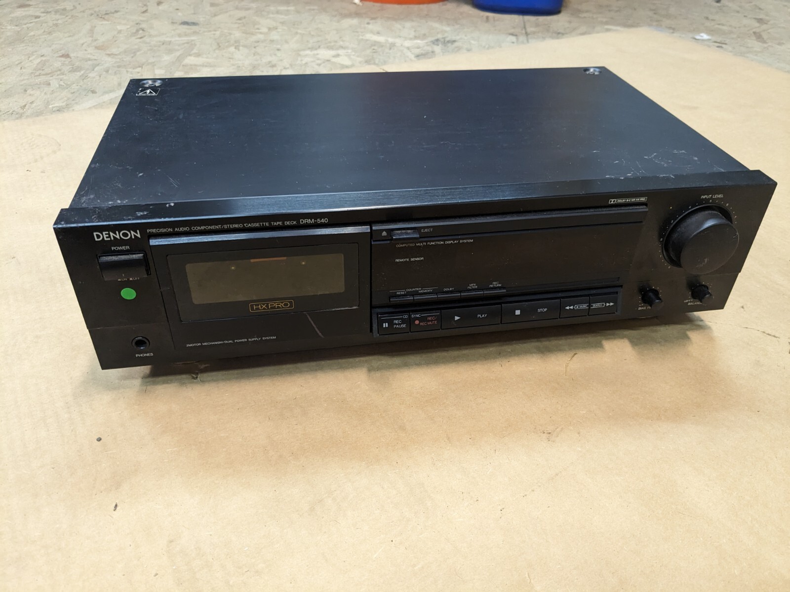 Denon DRM-540 vintage audio equipment - eBay listing photo 4