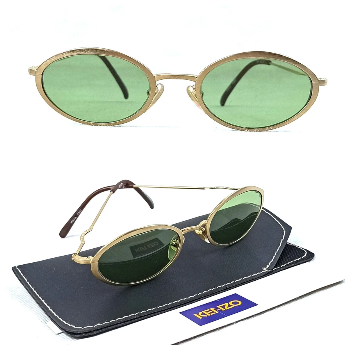 ★ Kenzo JUNGLE ビンテージ サングラス フォックス フランス製 2g19 KENZO JUNGLE ケンゾー ジャングル フランス製 SUNSET サングラス