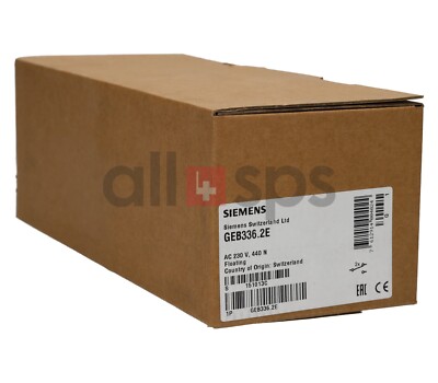 SIEMENS LUFTKLAPPEN-LINEARANTRIEB AC230V 3PT 440N - GEB336.2E (NO)