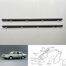 para Nissan Sunny B13 Sentra Tsuru 4 puertas cinturón ventana delantera sello resistente a la intemperie