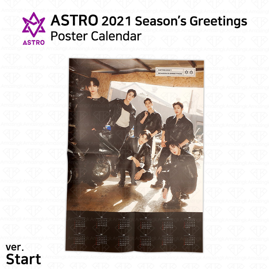 ASTRO 2021 Season's Greetings Goods Calendar Ready Start