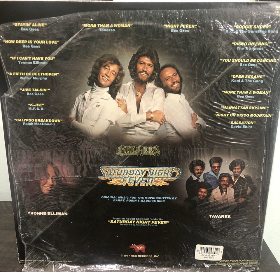 Saturday Night Fever The Original Movie Sound Track Double Vinyl Stereo 1977 - Image 3 of 4
