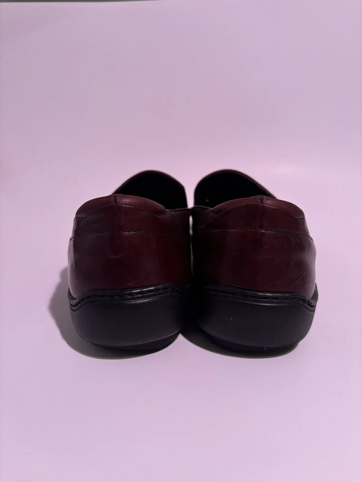 Cole Haan Bragano Woven Leather Slip-On Loafers Mens Italy Size 8.5 - Image 4 of 4