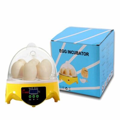 New 7 Eggs Brooder Incubator Chicken   Hatcher Temperature Contr Househould #A6-