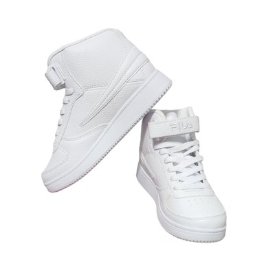 Fila A-High Sneakers for Kids 3CM00543-100 - White/White 4