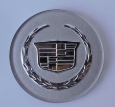 Silver Clear Cadillac 5 Sticky Peel And Stick Emblem Logo Hood Badge Oem New