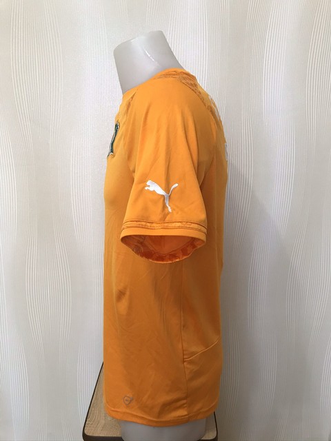 Cote D'Ivoire Puma Home Football Shirt Men's Size L Ivory ...