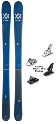 Volkl Blaze 94W 165 cm ladies snow skis w-bind (incl POLES at BuyItNow) NEW 2023