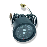 Ariston Thermohydrometer Ø 60 0-120°C 0-4 Bar 571832 Kessel