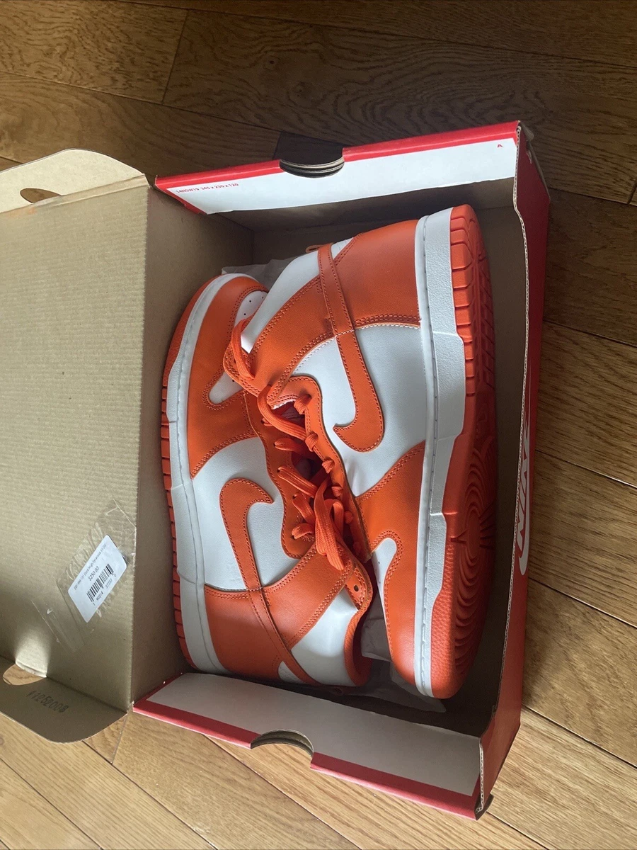 Size 10 - Nike Dunk High Retro QS Syracuse 2016